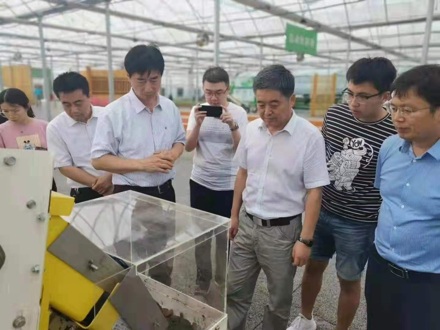 7.10领航咨询山东农业大学经管学院党委书记魏立政到访山东沃华