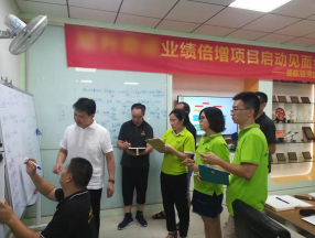 深圳某贸易有限公司业绩倍增咨询项目启动会