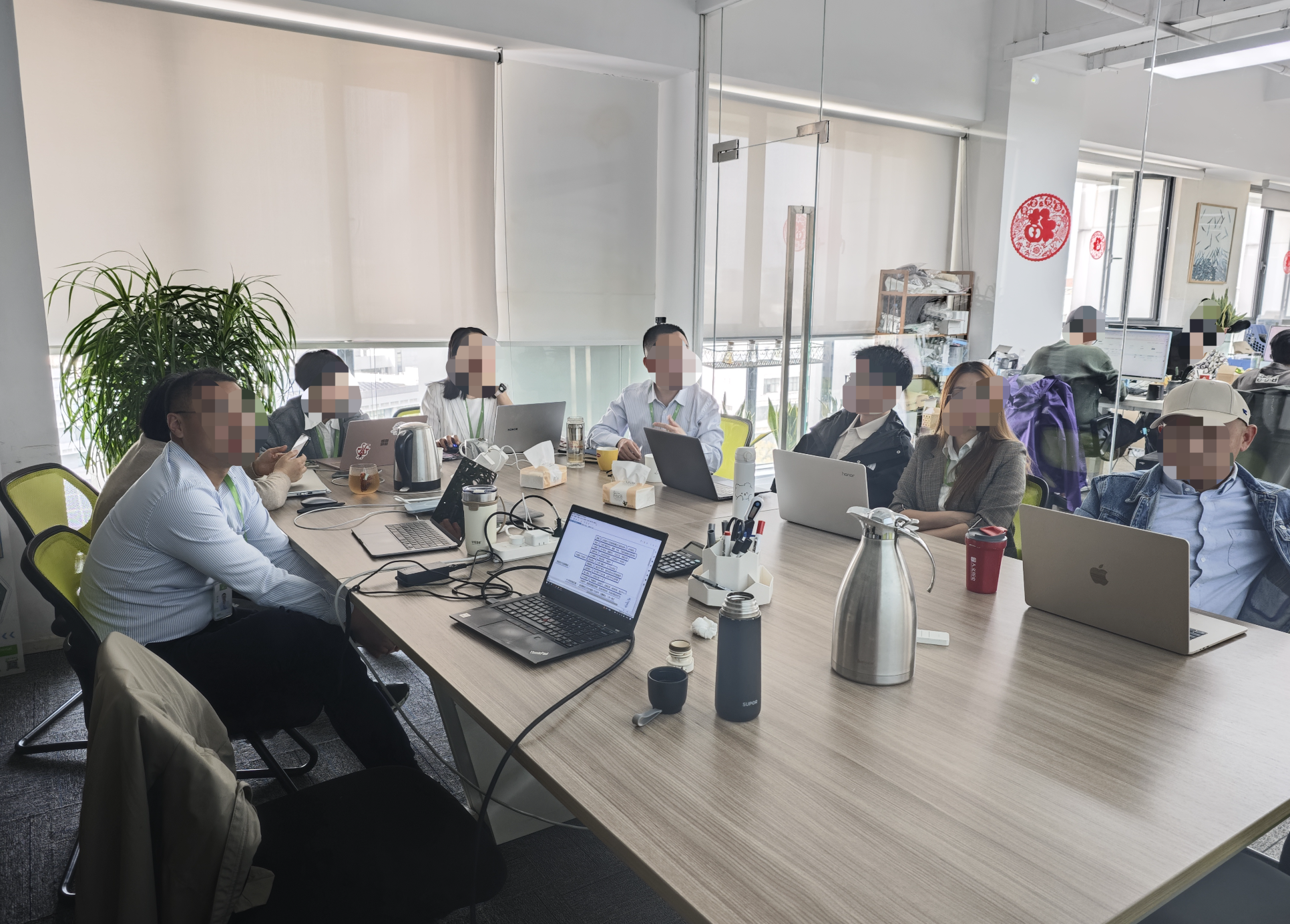 上海某企业股份战略项目正式启动