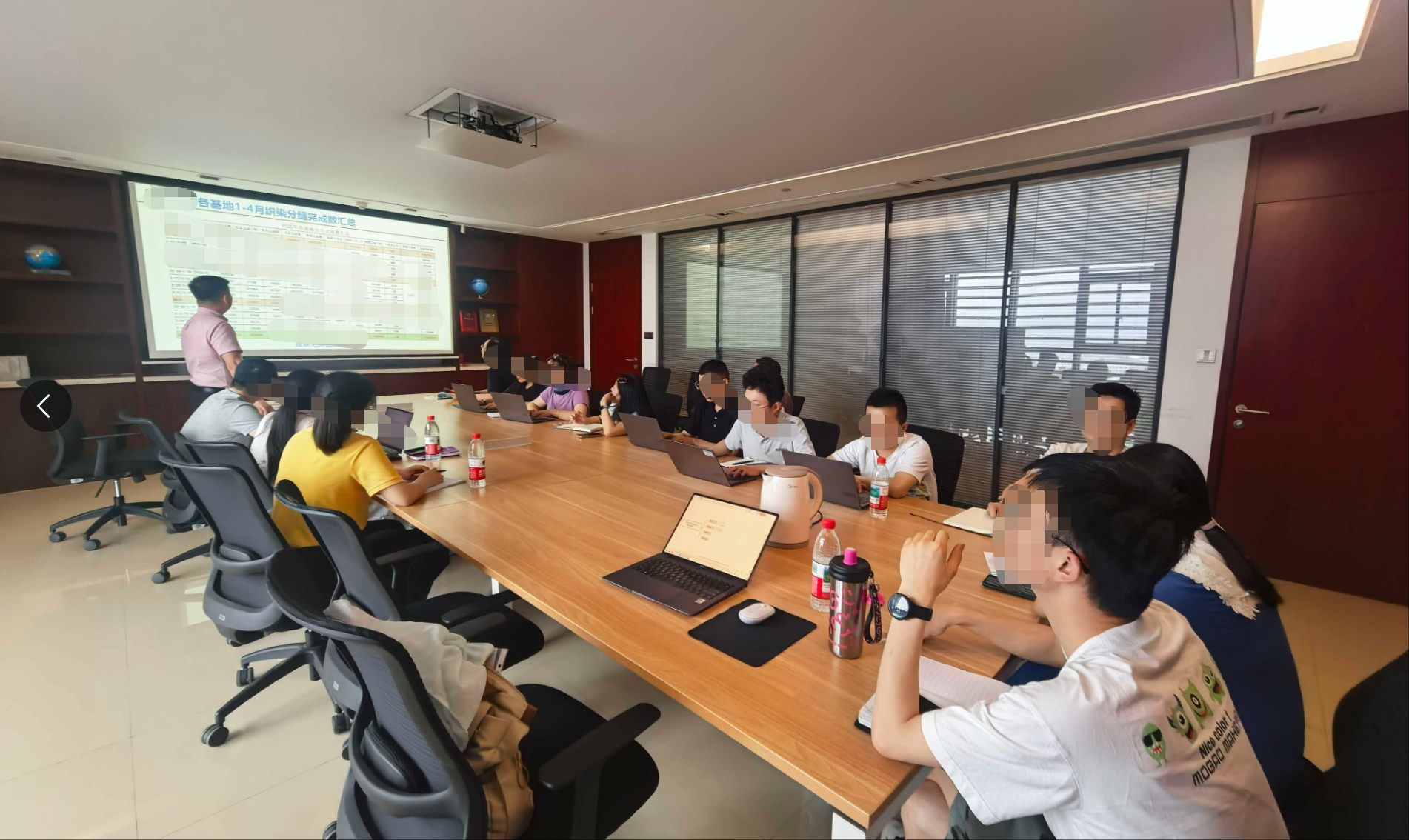 浙江某纺织企业产销协同会