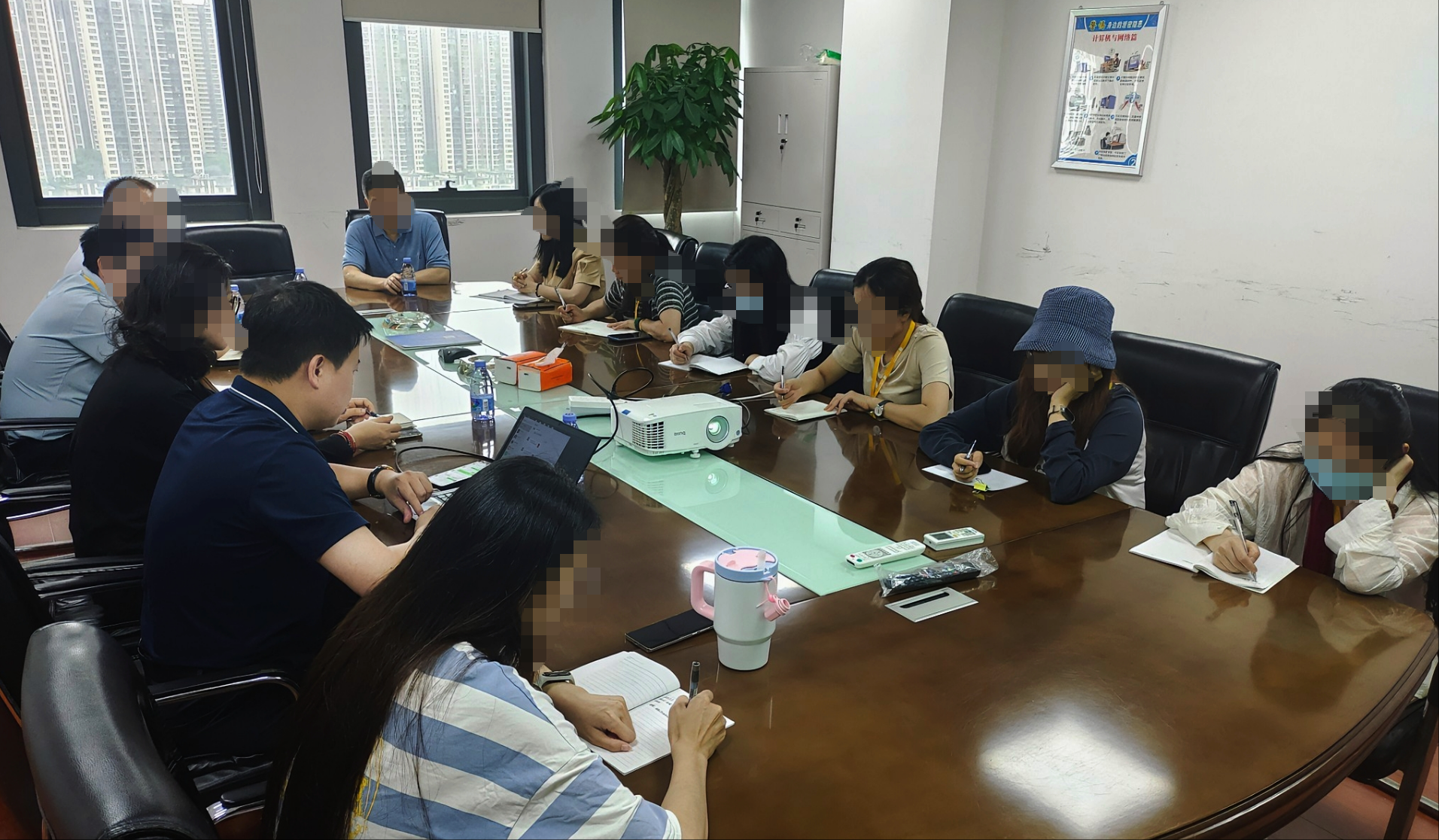 福建某科技企业财务部工作辅导会议